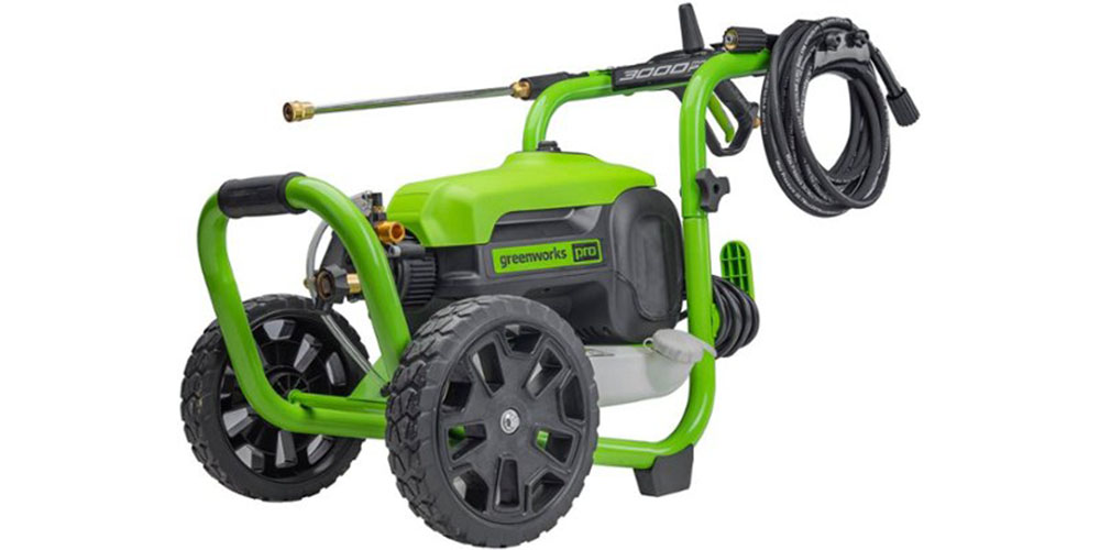 The Greenworks Pro Electric Pressure Washer on a white background.