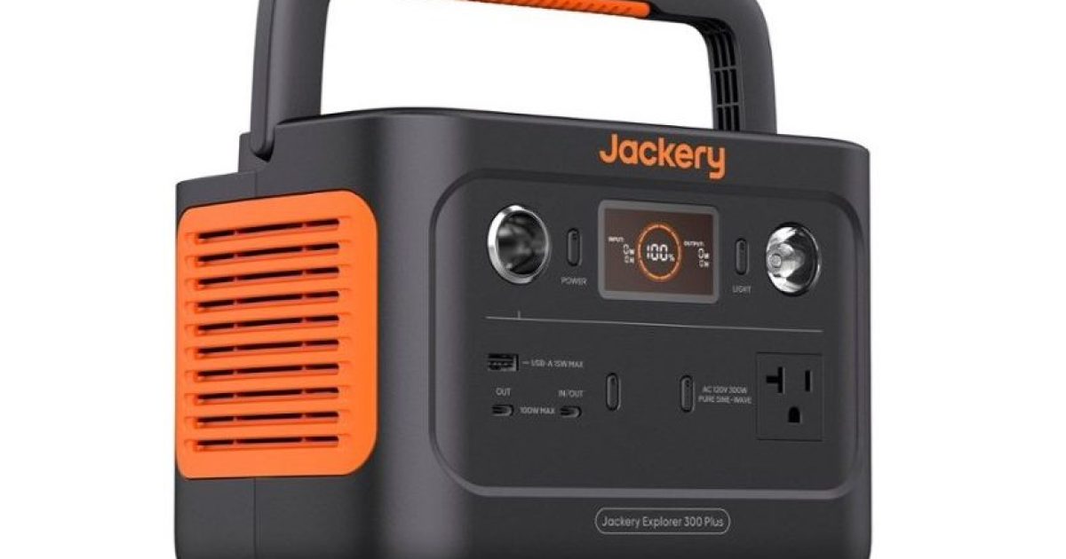 Jackery Explorer 300 Plus portable power station 0 today | Tech Reader