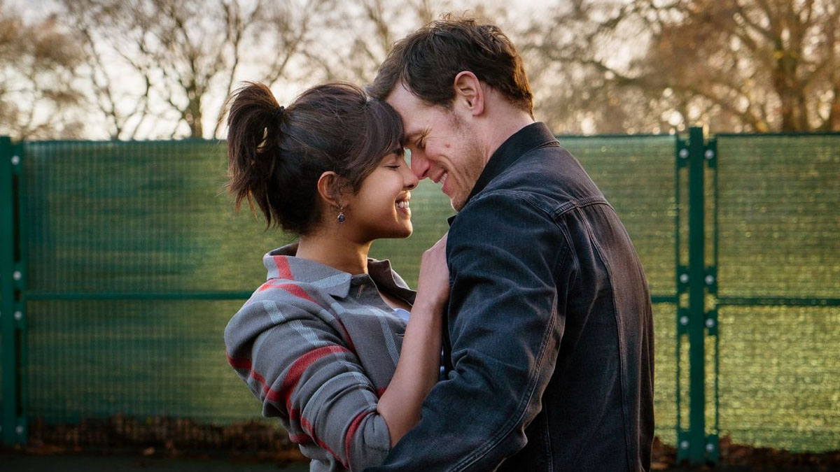 Priyanka Chopra and Sam Heughan in Love Again.