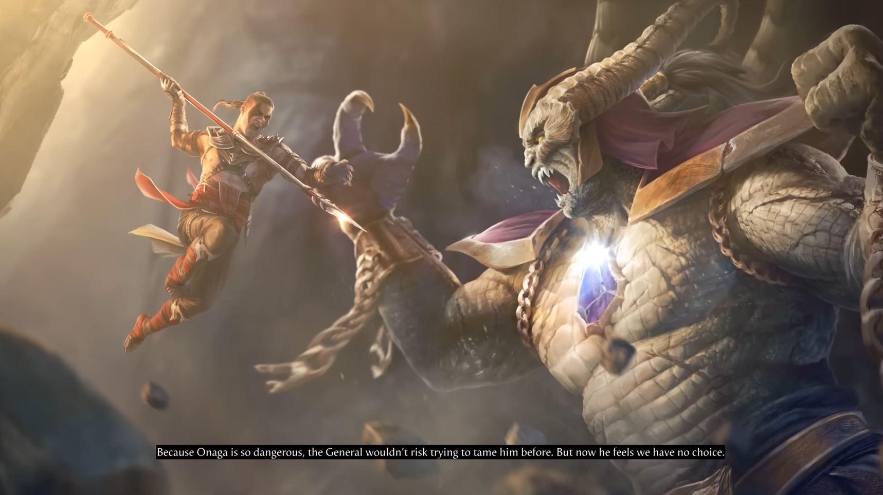 Onaga is awakened in Mortal Kombat 1