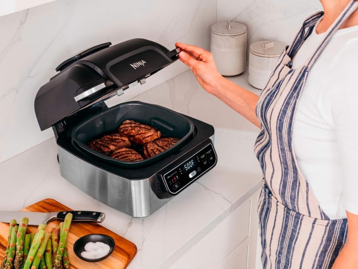 The Ninja Foodi 5-in-1 Indoor Grill is on sale at