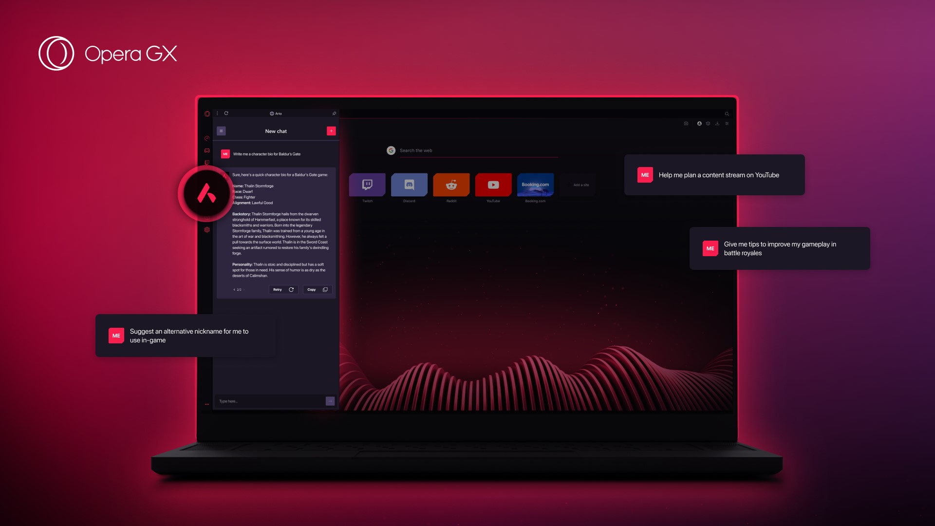Opera launches world's first gaming web browser