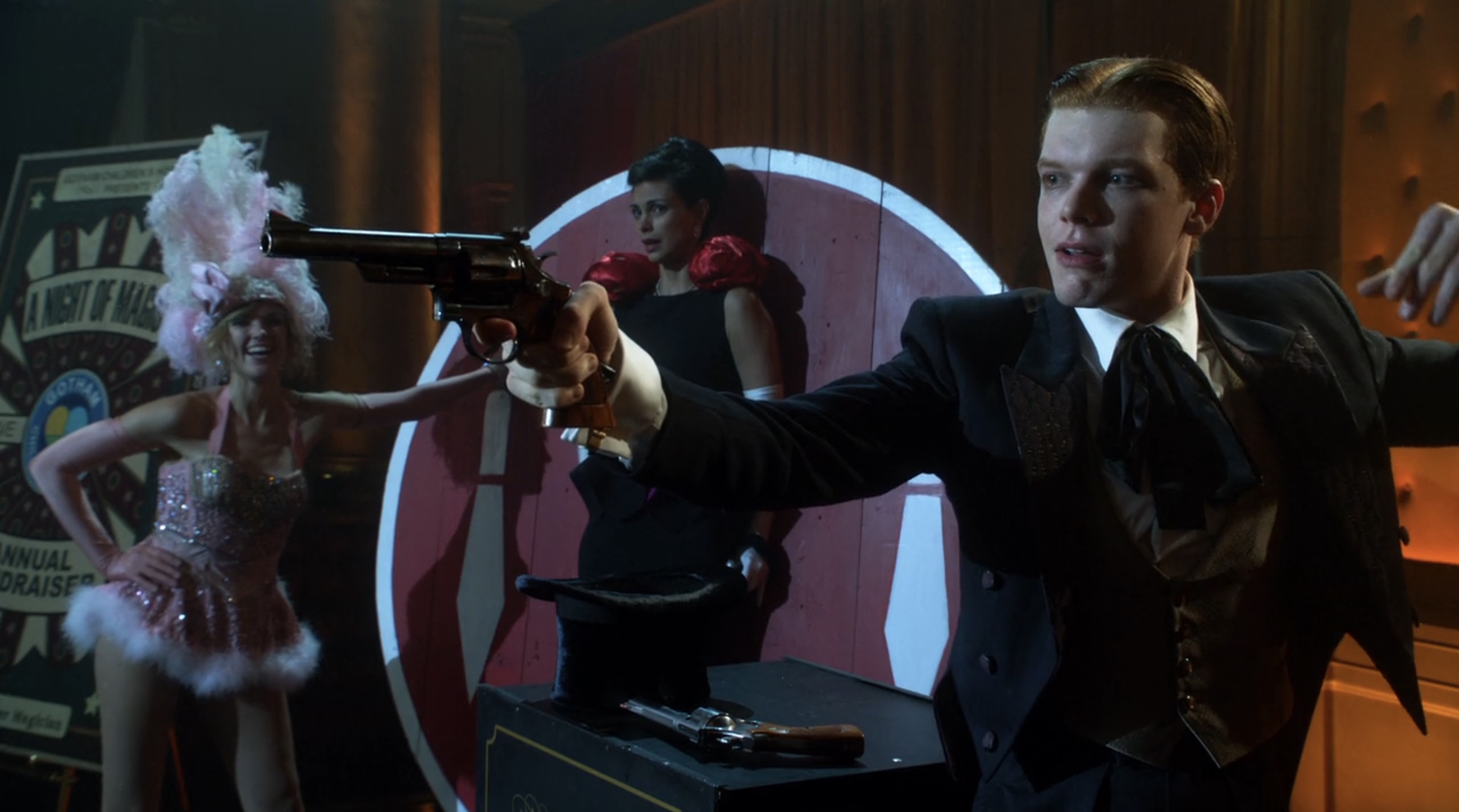 Jerome, Barbara und Leslie in „Gotham“.