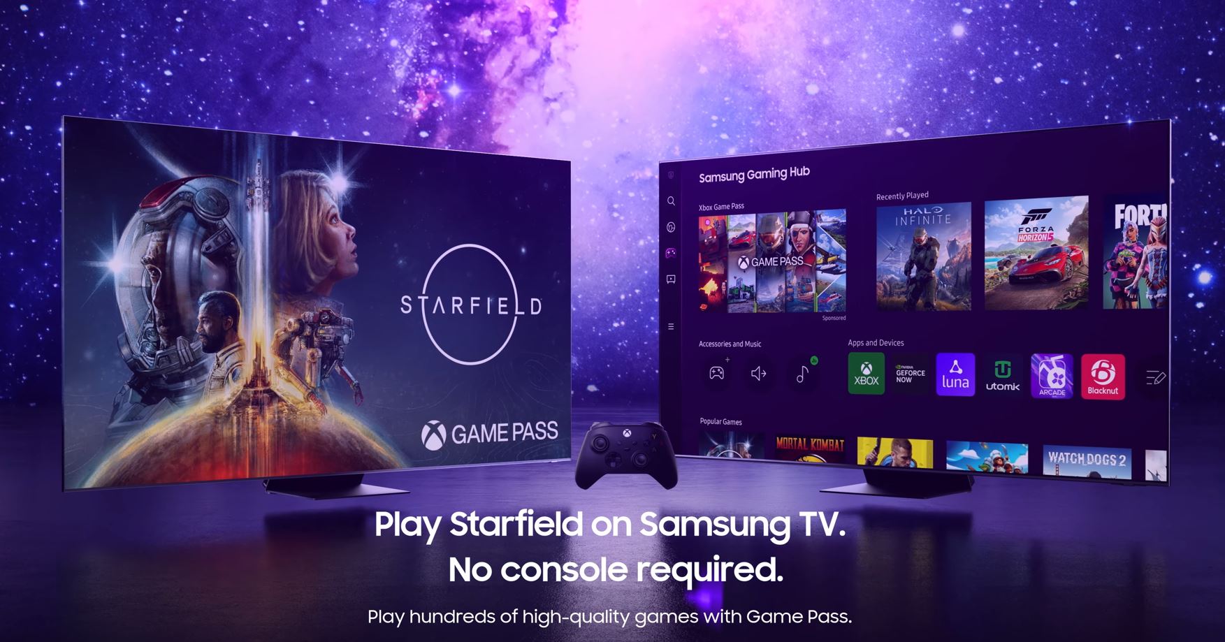 https://www.digitaltrends.com/wp-content/uploads/2023/09/Starfield-Samsung-Gaming-Hub.jpg?fit=720%2C377&p=1