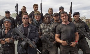 The cast of The Expendables 3.