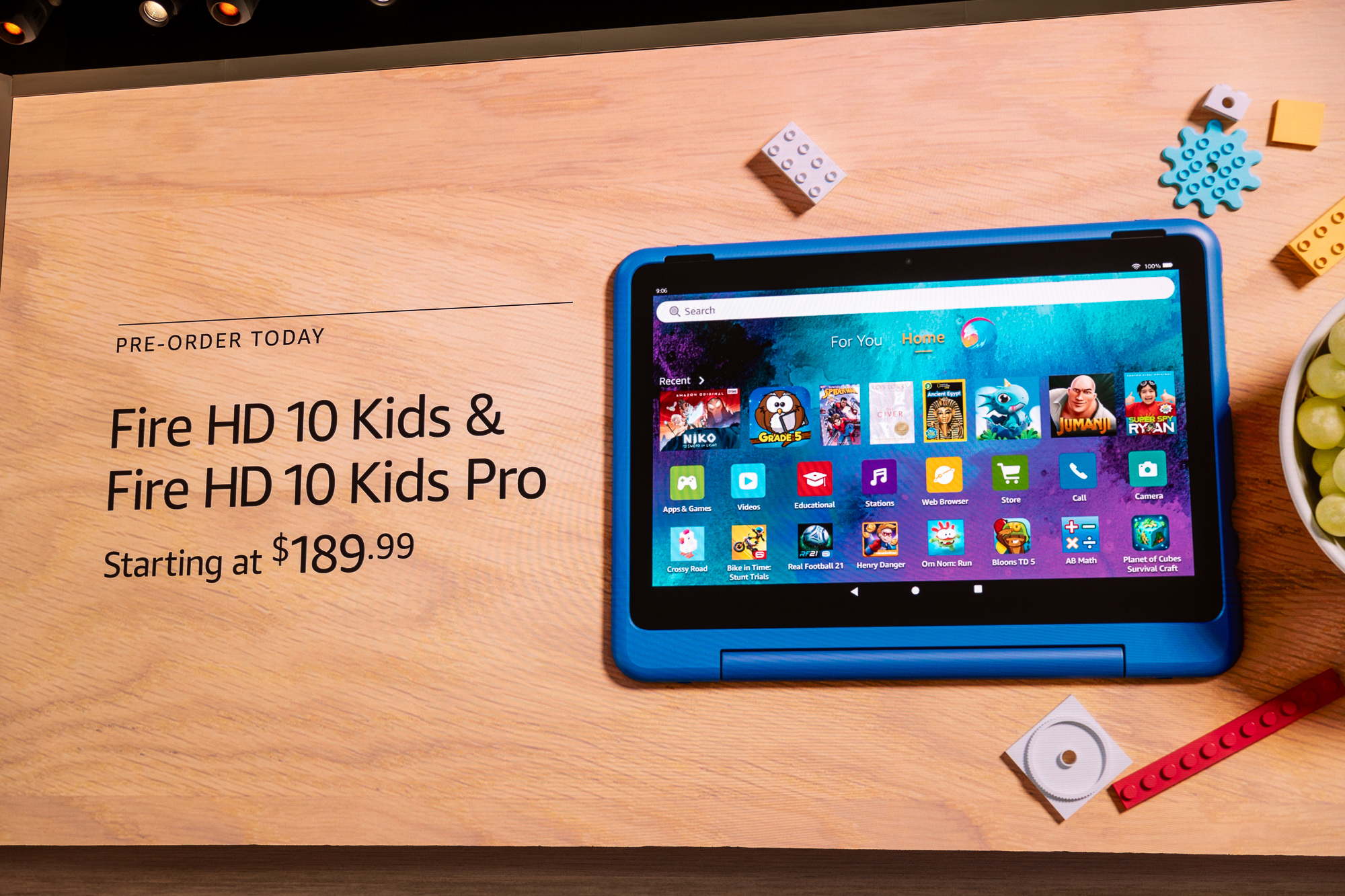 just announced 2 new Android tablets made just for kids