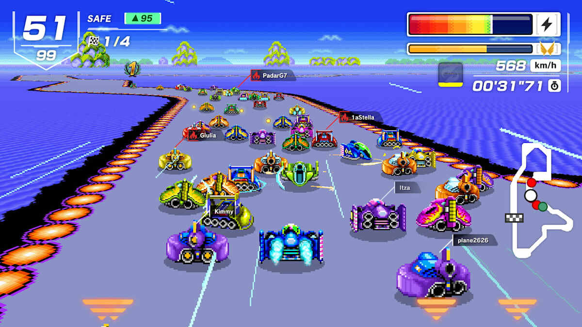 F-Zero 99 might not be the game you wanted - but it sure is a lot