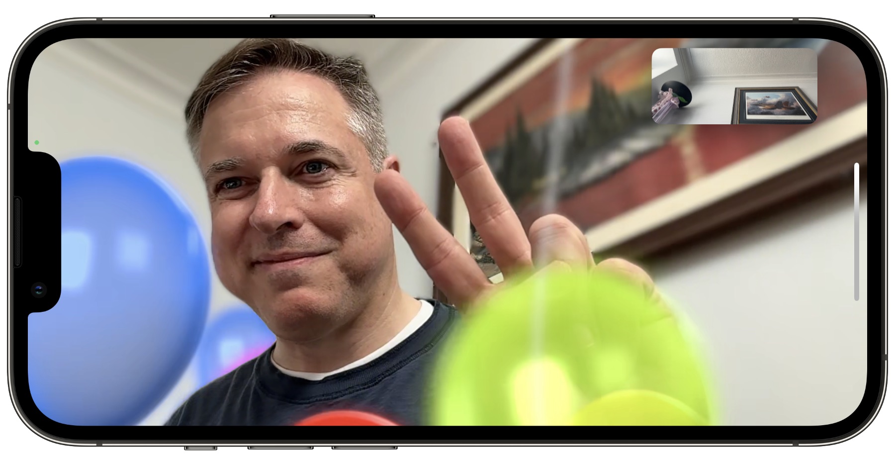 How to use iOS 18 FaceTime gestures (and what they look like)