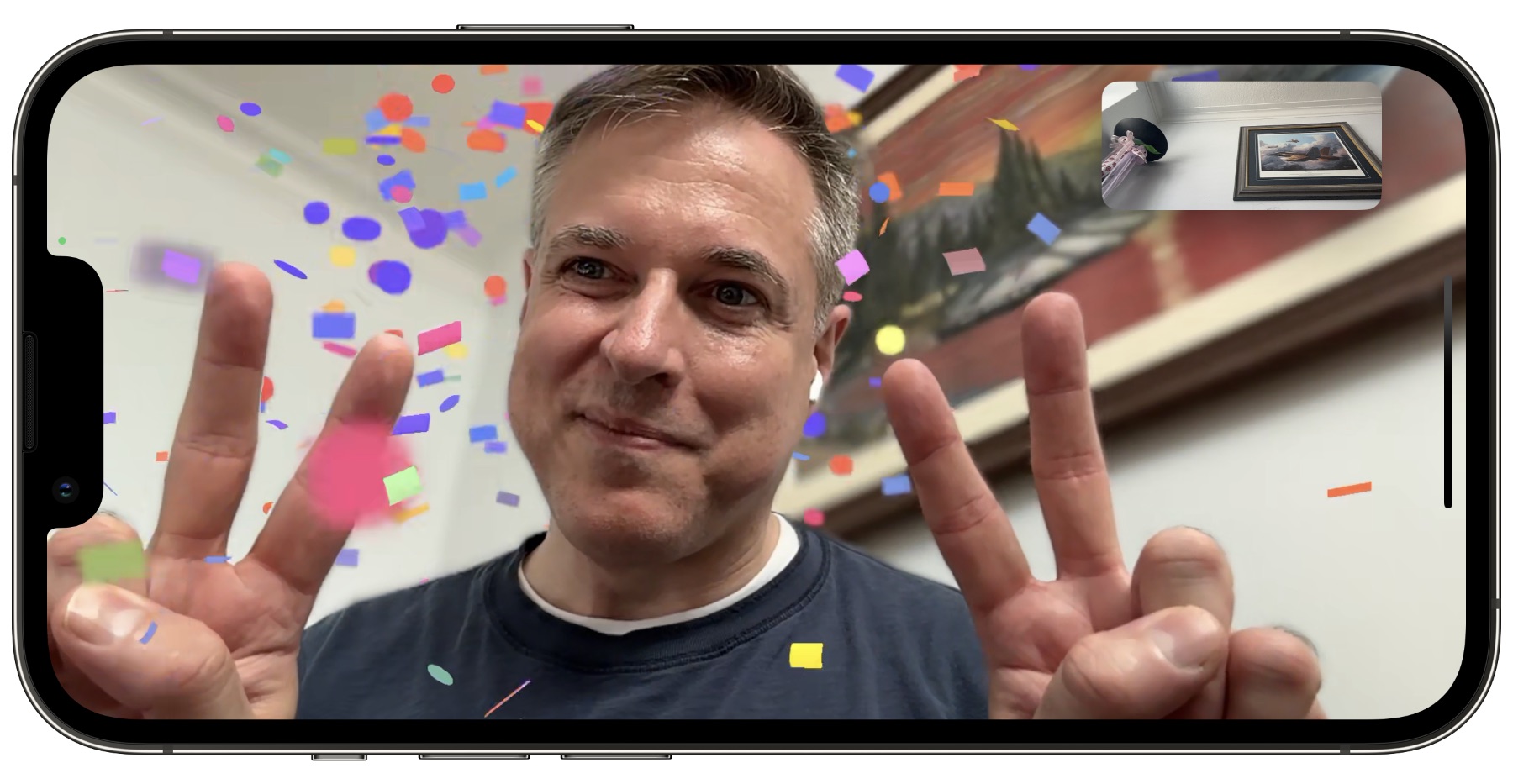 How to use iOS 18 FaceTime gestures (and what they look like)