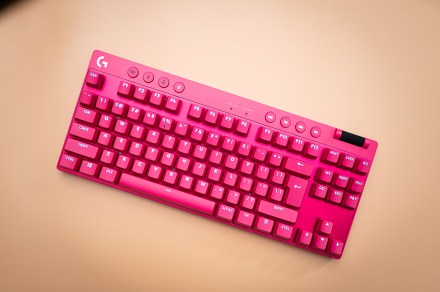 We’re giving away this gorgeous $200 Logitech gaming keyboard for free