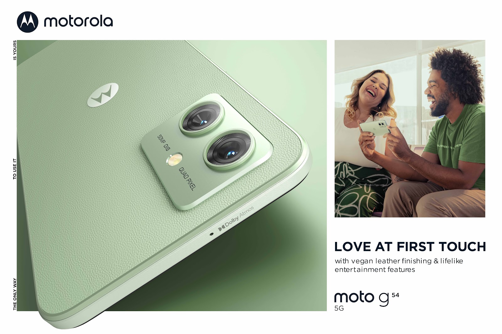 Moto g54 con sonido dolby atmos + doble cámara con 50MP - Motorola México