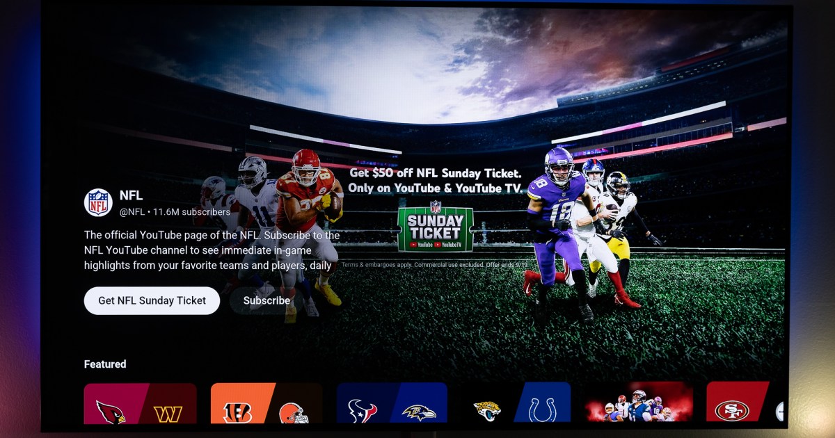 Google to be the New Home of the NFL Sunday Ticket? Apple Fails to Secure  It—Soon for   TV, Primetime Channels