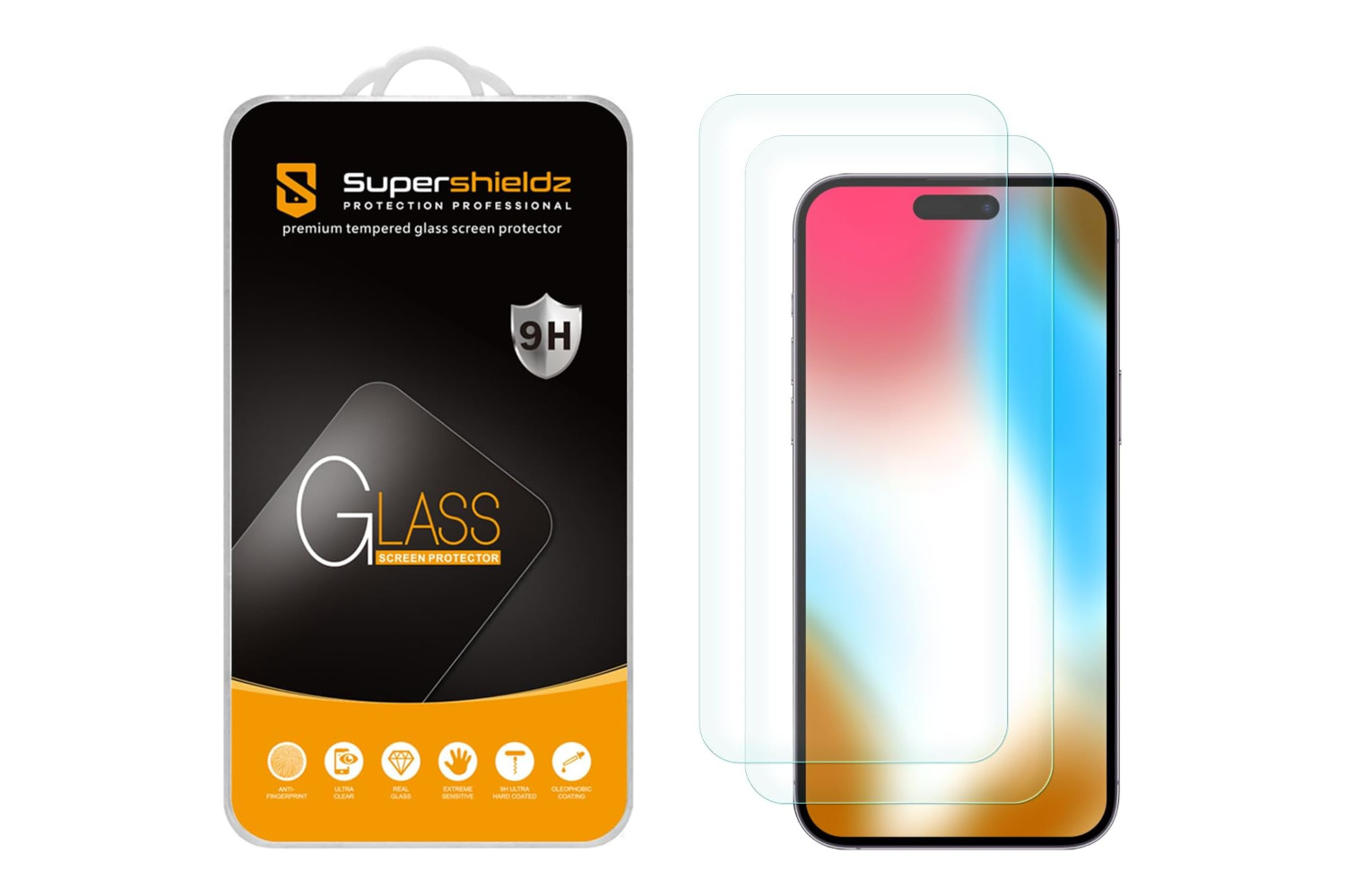 Apple iPhone 15 Plus Tempered Glass Screen Protector