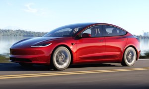 Tesla's Model 3 refresh, codenamed Highland, features a sleeker front.