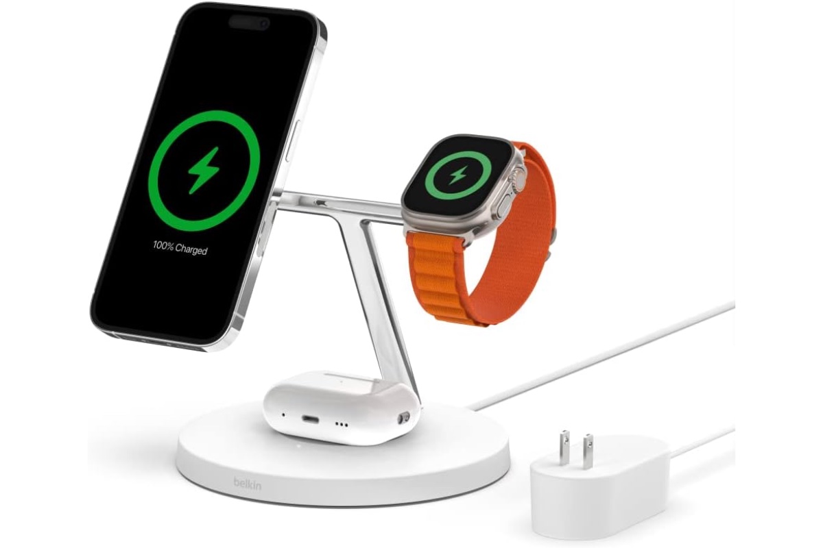 ESR's 3-in-1 Wireless Charger with MagSafe is one of the best chargers for  your Apple devices – Apple World Today