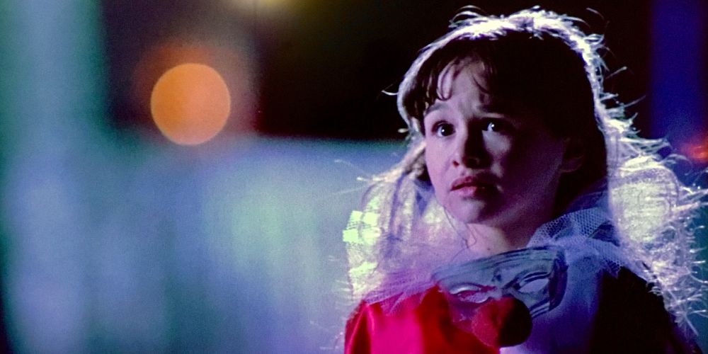 Danielle Harris se disfraza de payaso en Halloween 4