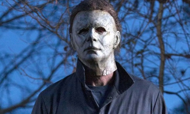 James Jude Courtney as Michael Myers in Halloween.