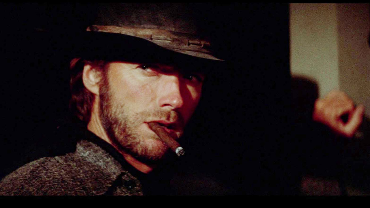 Clint Eastwood dans High Plains Drifter.