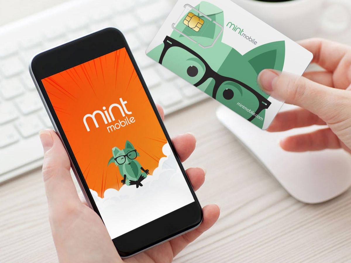 Mint Dispositivo móvil con tarjeta