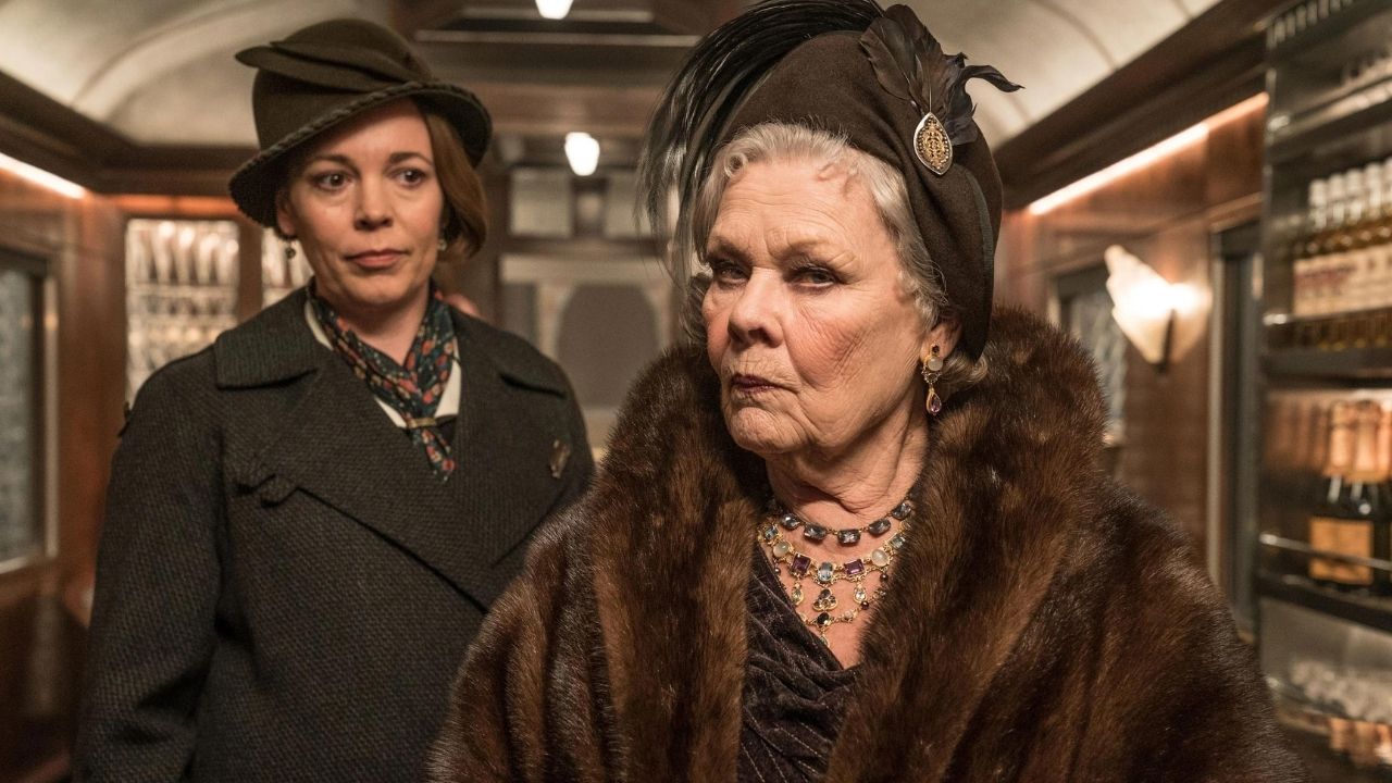 Olivia Colman et Judi Dench dans Le Meurtre de l'Orient Express,