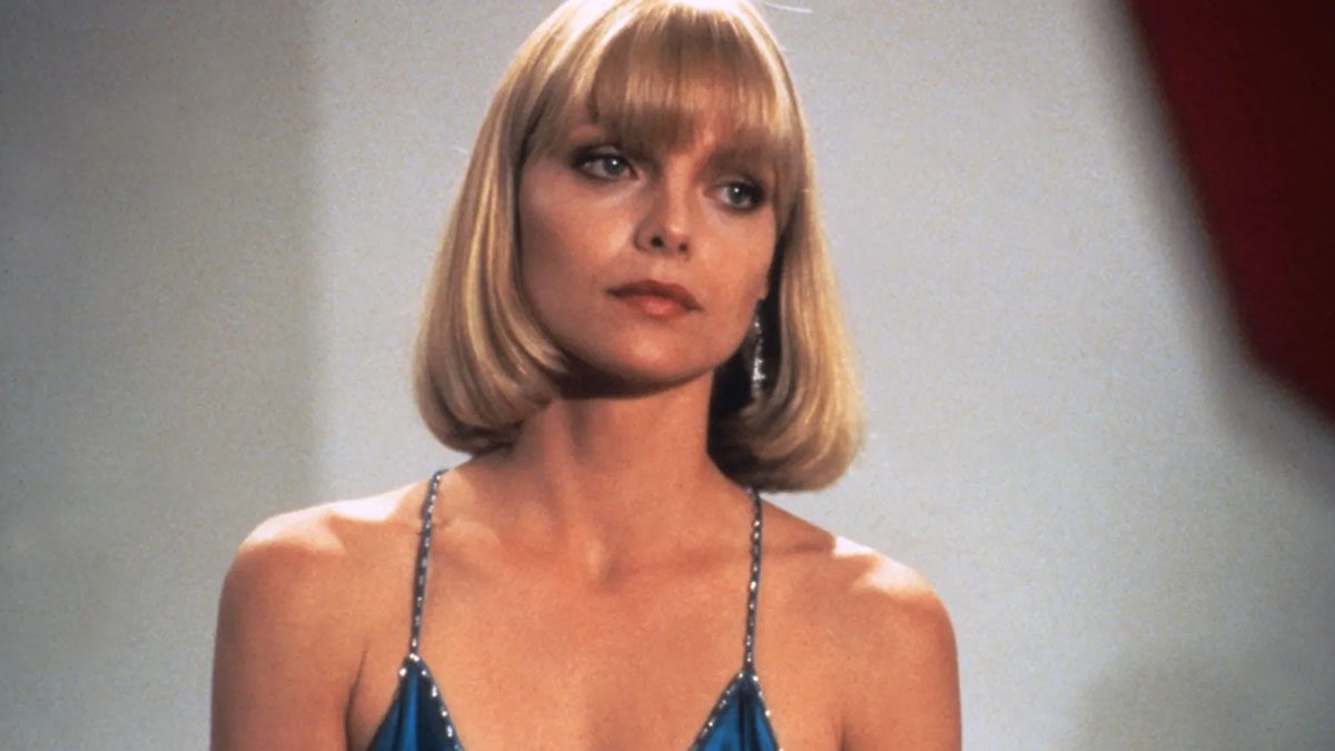 Michelle Pfeiffer en Caracortada.