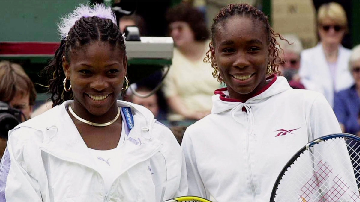 Venus und Serena Williams in Venus und Serena.