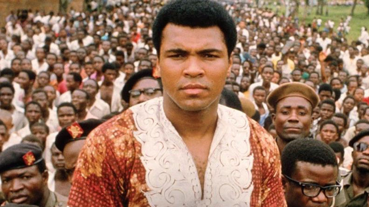 Muhammad Ali in Afrika in „Als wir Könige waren“.