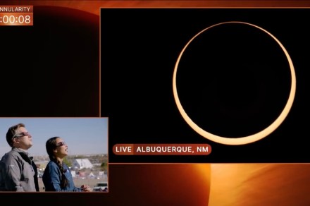 Watch NASA video showing Saturday’s stunning ‘ring of fire’ eclipse