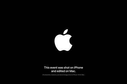 Apple’s October Mac launch event was shot on … an iPhone?!