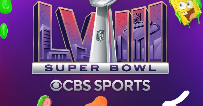 Super Bowl 2024—ad, brand guide to CBS, Nickelodeon and