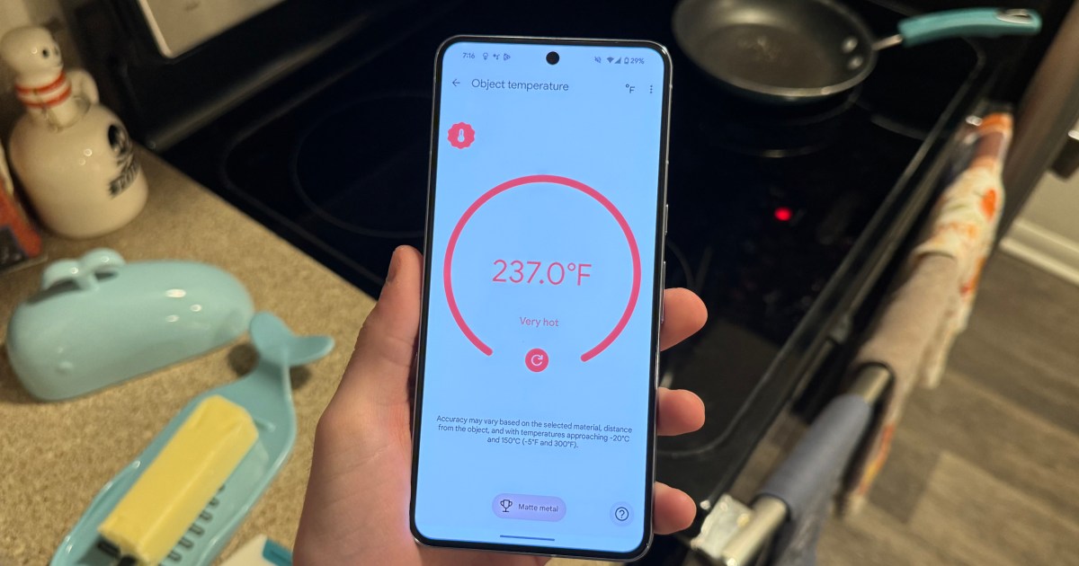 How to use the Pixel 8 Pro thermometer for accurate temperature