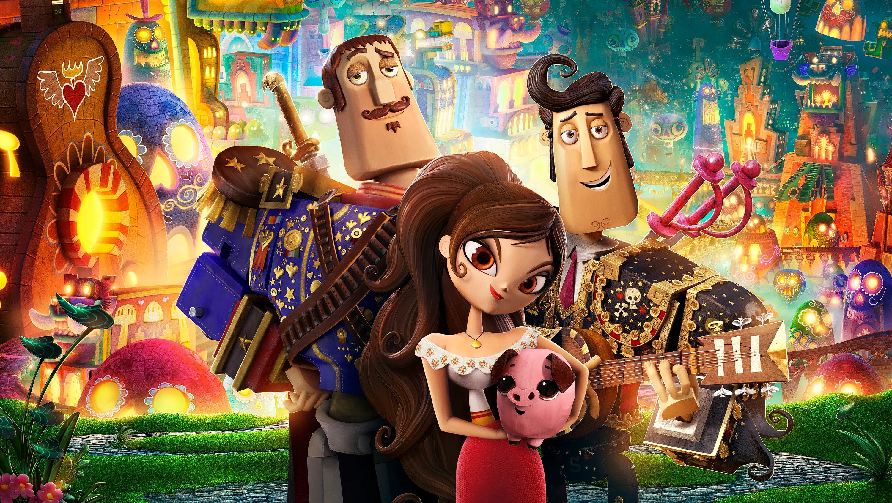 Le casting du film The Book of Life 2014.