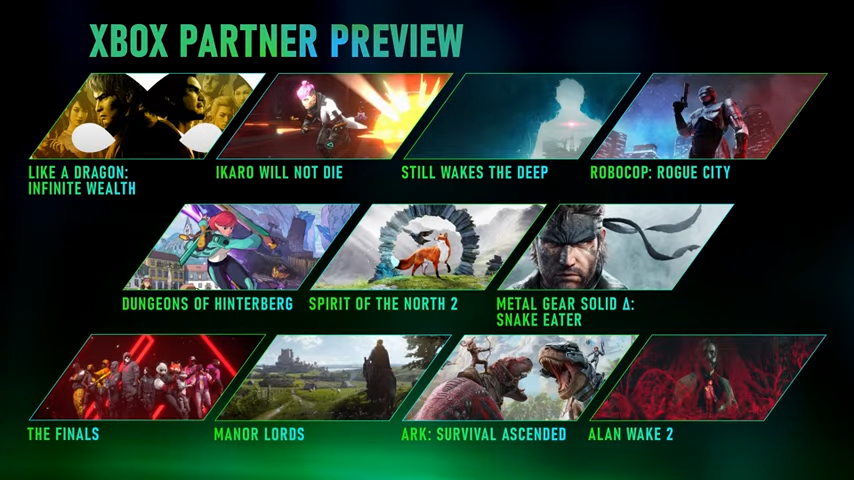 All Game Pass games announced at the Xbox Showcase 2023