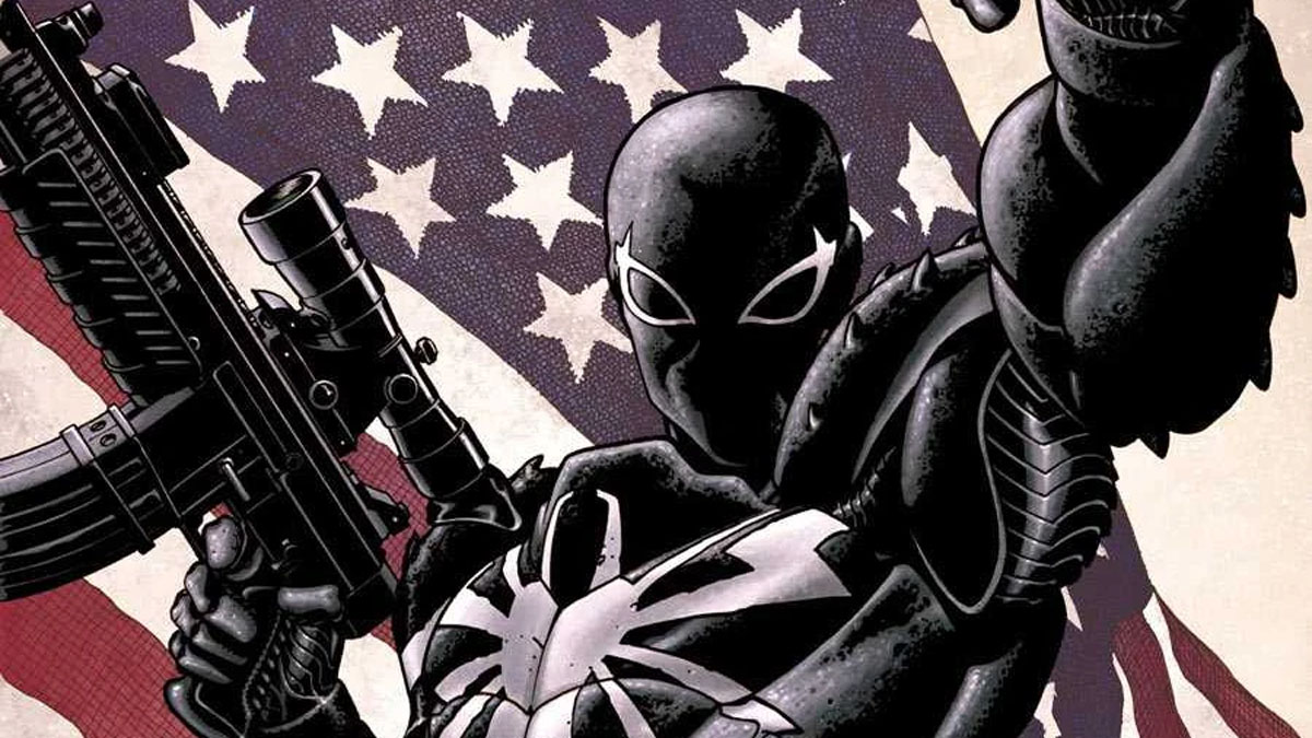 Flash Thompson as Agent Venom.