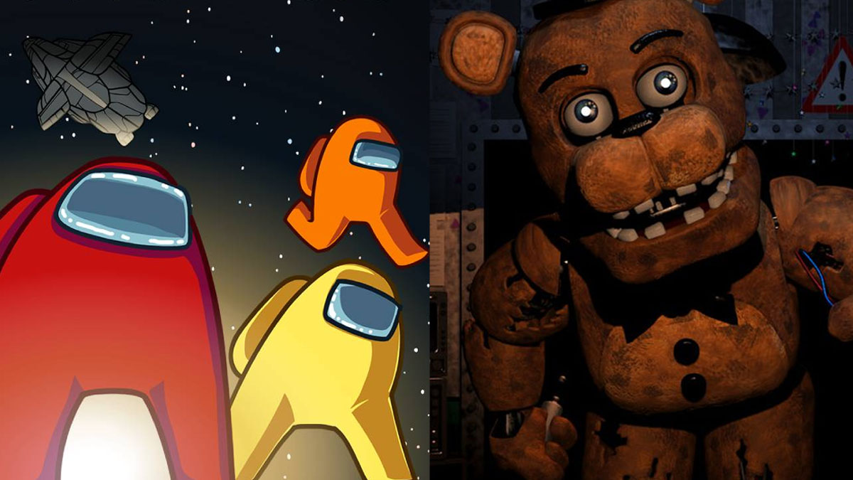 AMONG US FIVE NIGHTS AT FREDDY'S * impostor freddy * 