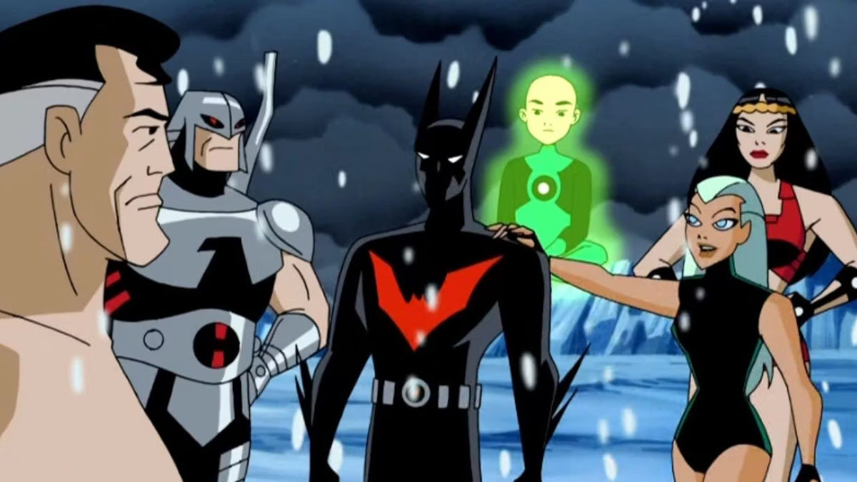 Batman and the Justice League Beyond from Batman Beyond.