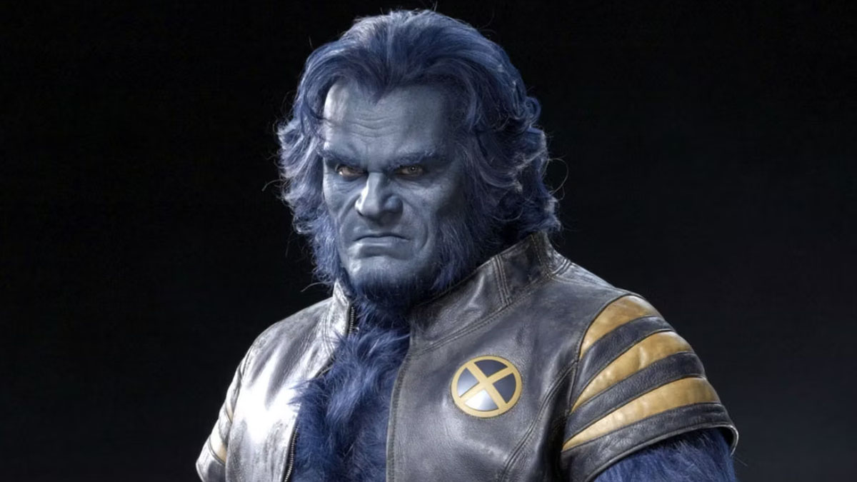 Kelsey Grammer dans le rôle de la bête dans X-Men : The Last Stand.