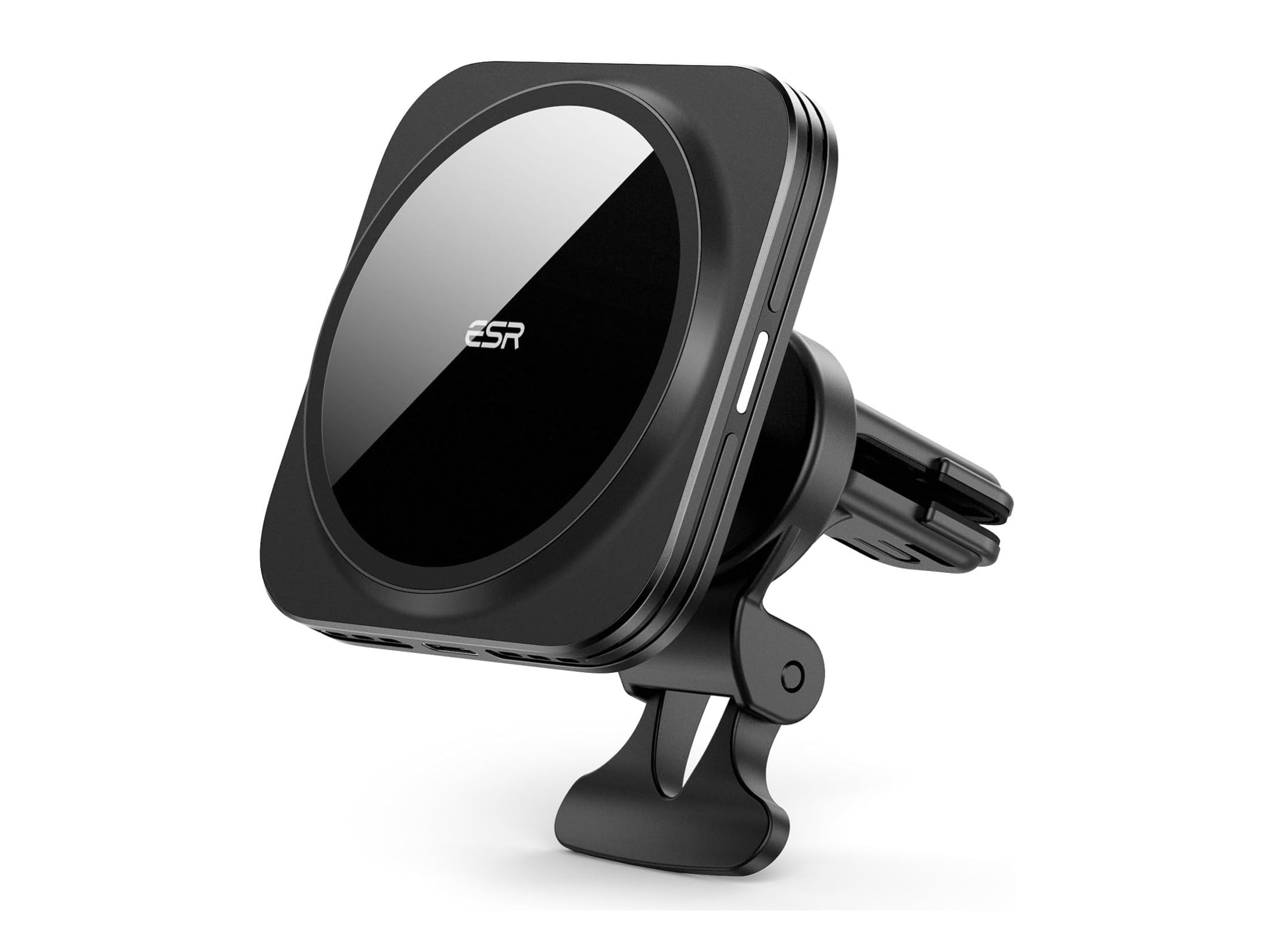 ESR Shift Wireless Car Charger (HaloLock), Compatible with MagSafe Car  Charger, 2 Charging Modes, Detachable Fast Charging Pad, Car Phone Holder  Mount