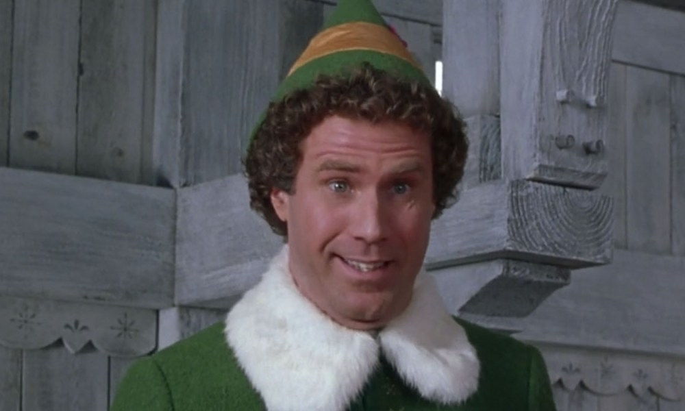 Will Ferrell in Elf.