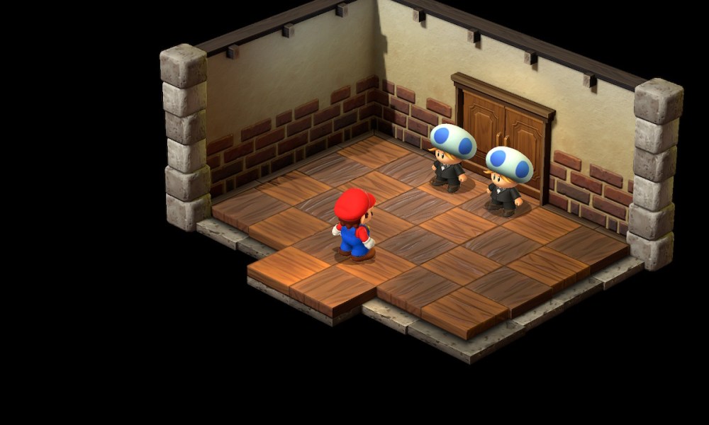 Casino entrance in Super Mario RPG