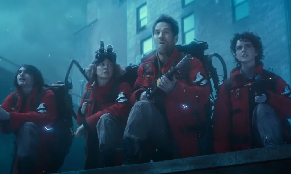 The new generation of Ghostbusters return in Ghostbusters: Frozen Empire.