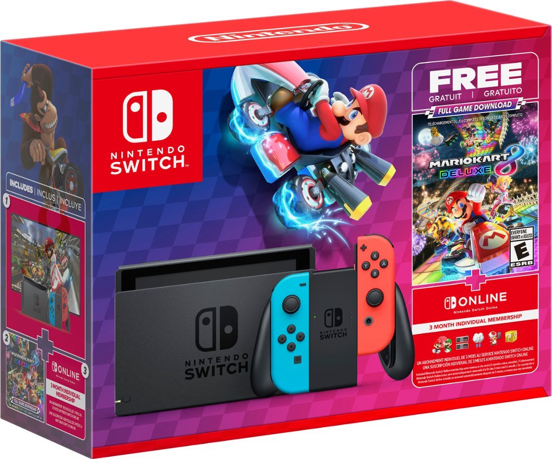 Nintendo – Switch Mario Kart 8 Deluxe Bundle