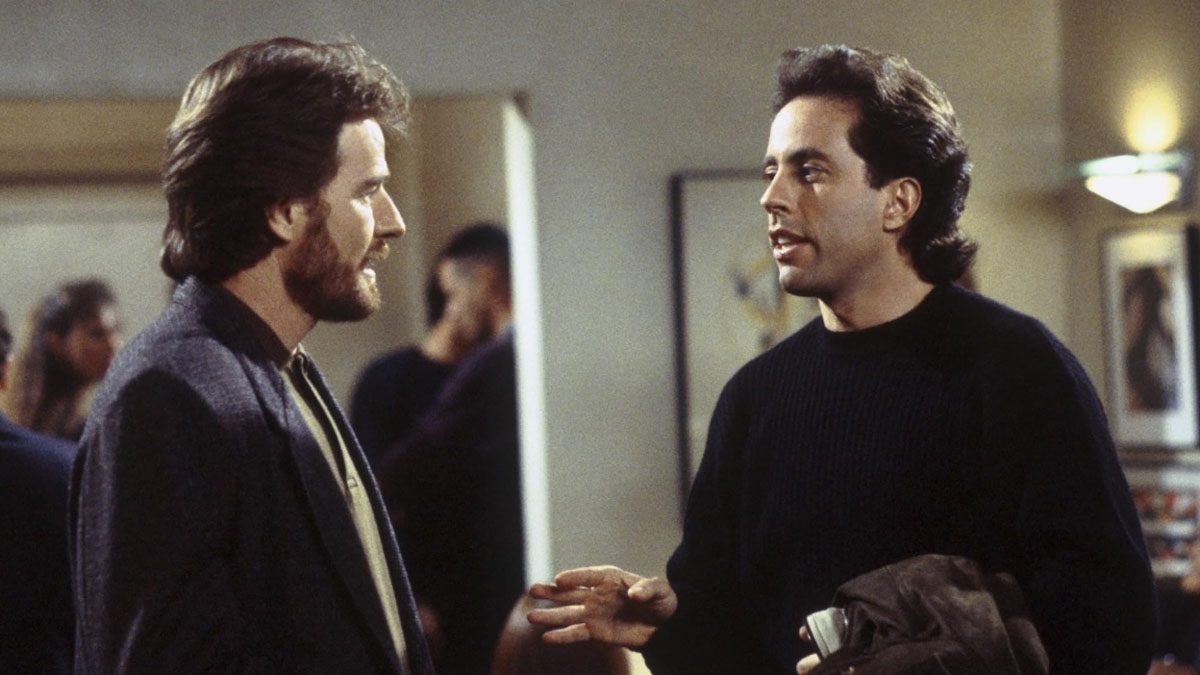 Bryan Cranston y Jerry Seinfeld en Seinfeld.