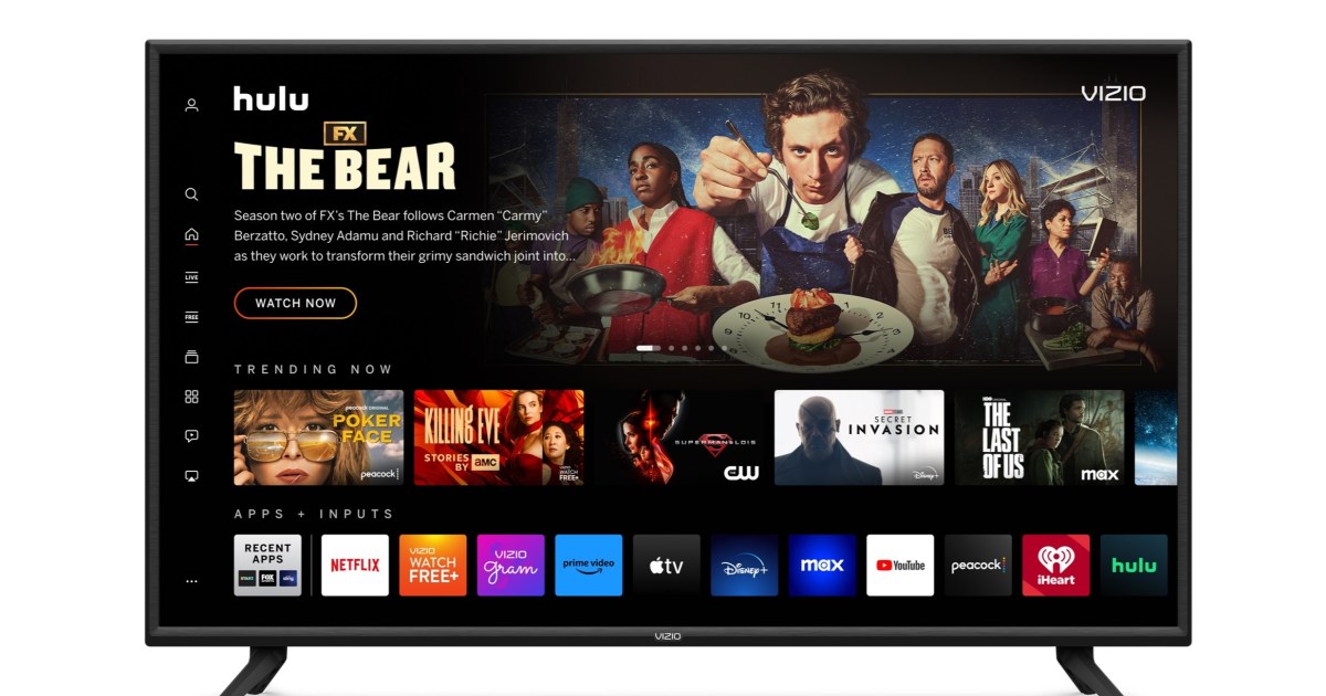 Vizio sensible TV house display for apps is healthier than ever