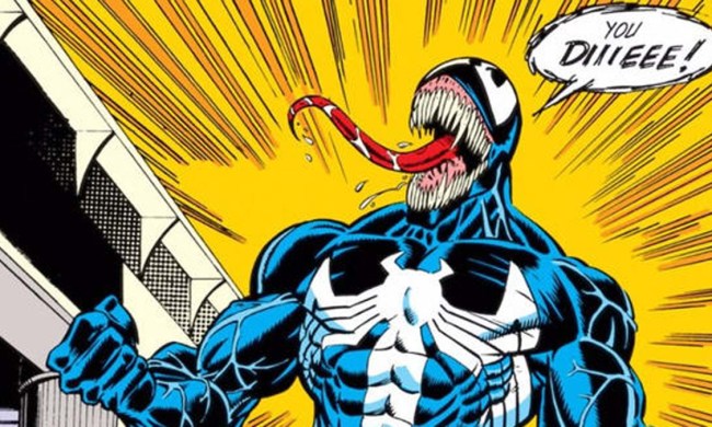 Eddie Brock as Venom.