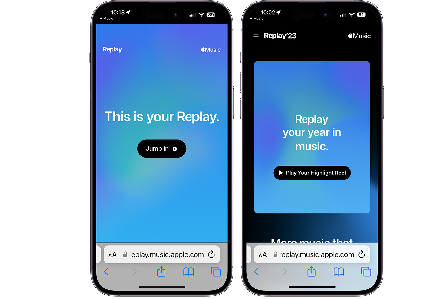 چگونه قابلیت Apple Music Replay 2023 را در آیفون خود فعال کنیم. 