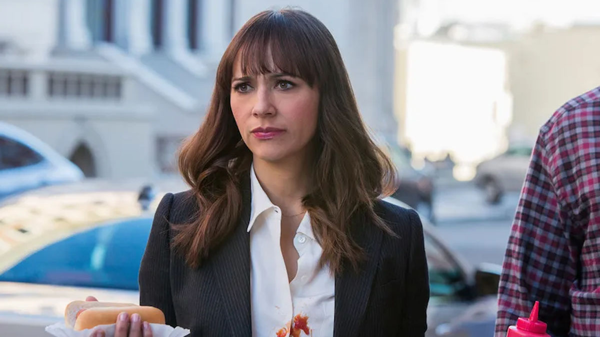 Rashida Jones em Angie Tribeca.