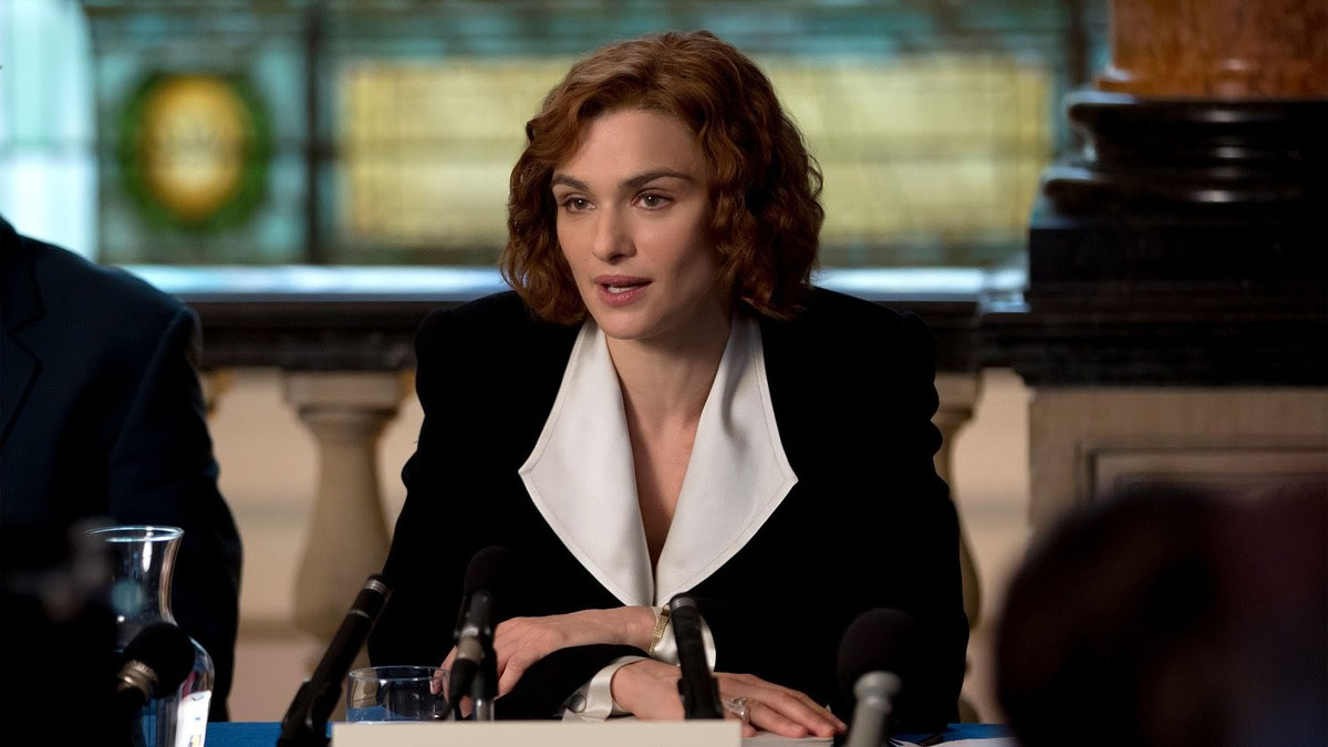 Rachel Weisz in Denial.