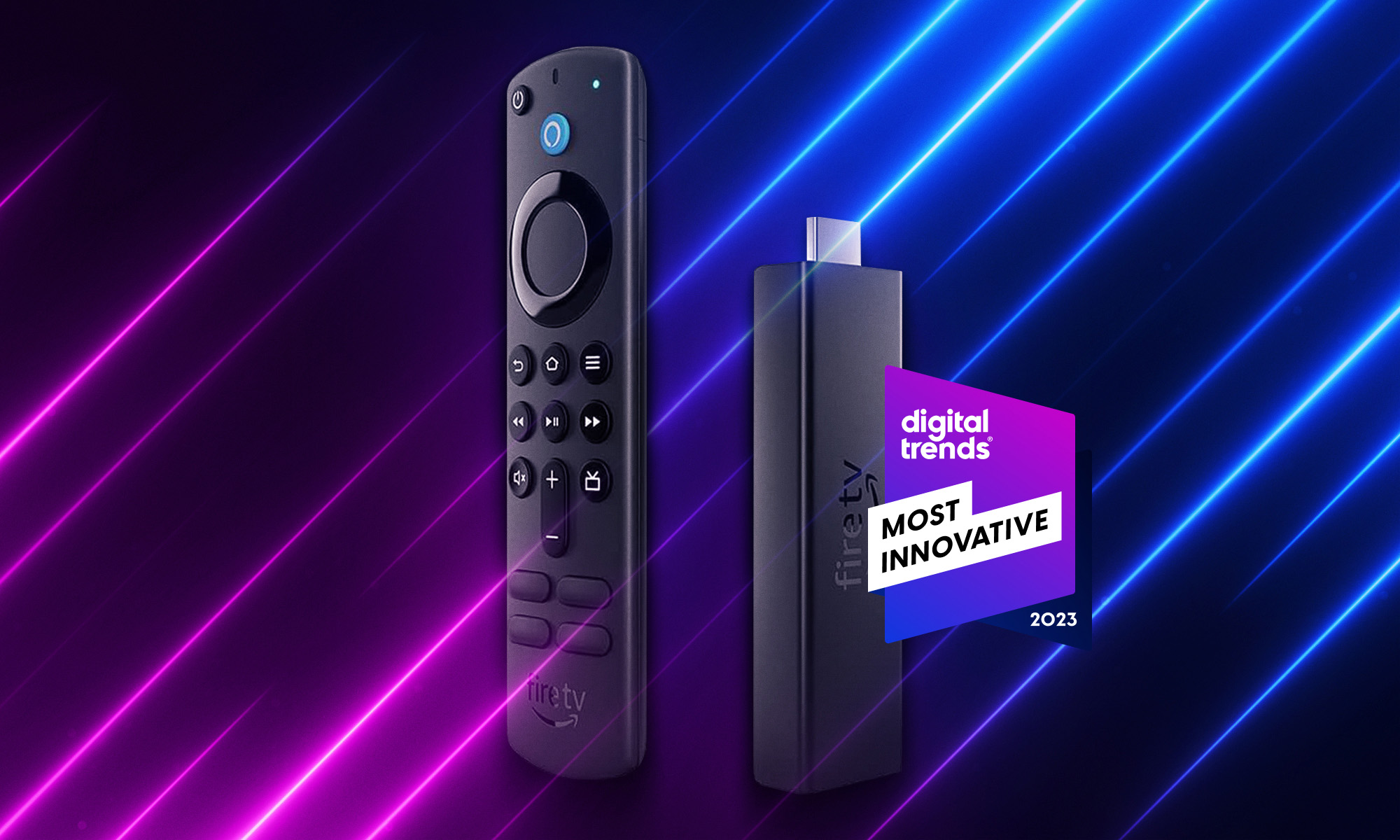 L'Amazon Fire TV Max 4K était l'appareil de streaming le plus innovant de 2023.