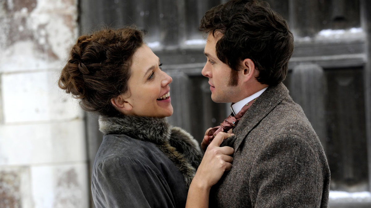 Maggie Gyllenhaal e Hugh Dancy em Histeria.